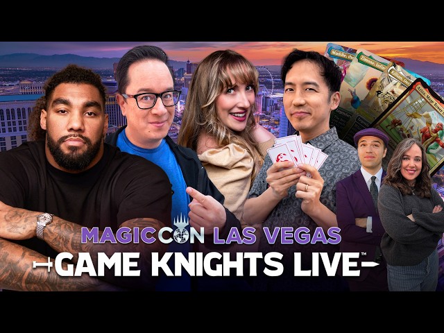 Game Knights Live w/ NFL Champion Leonard Williams | MagicCon Las Vegas 2026 | MTG Commander