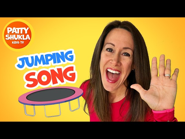 Jumping Song for Kids | Trampoline Jumping Children's Song by Patty Shukla | Trampoline Moves | Jump