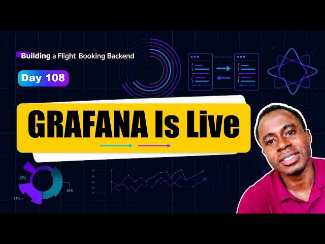 Monitoring FastAPI on AWS EKS with Prometheus and Grafana | Flight Booking Engine | Day 108
