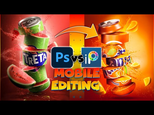 Recreating Photoshop Artworks on Ibis Paint X | Product Design