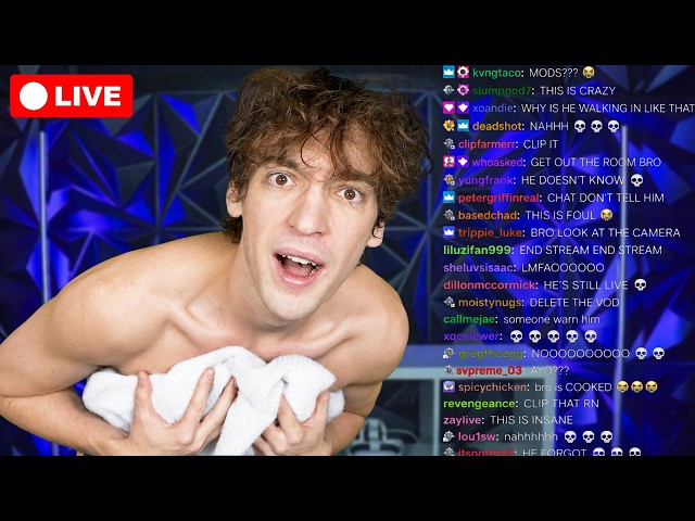 I Pretended To Accidentally Live Stream