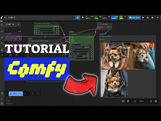 Cómo Usar ComfyUI - Nodos, Modelos, lógica del workflow ✅  tutorial en español ✅