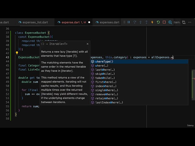 5 36 Adding Alternative Constructor Functions & Filtering Lists