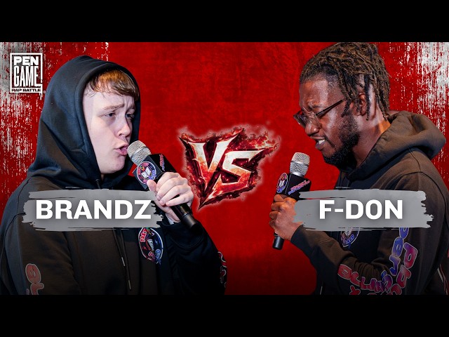 BRANDZ vs F-DON | PenGame Rap Battle 2026