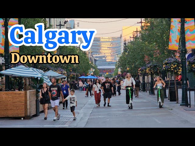 Calgary Downtown Walking tour on July 2026 | Calgary Alberta Canada  #Calgary #Alberta #Canada 