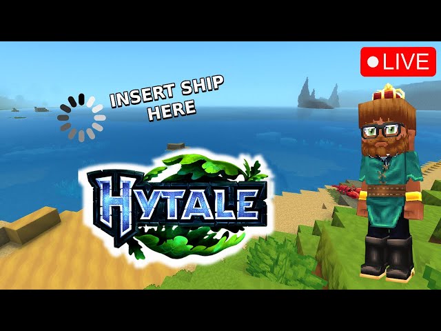 Building A Ship In Hytale!