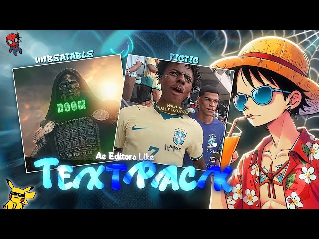 FREE TEXT PACK 🔥💀 | ALIGHT MOTION + AFTER EFFECTS STYLE TEXT PRESETS