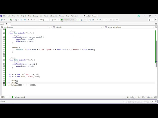 Vehicle Management System in JS