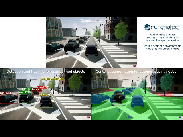 Autonomous Drones - Deep learning algorithms for on-board image processing