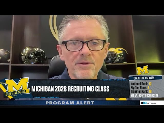 Bryce Underwood, Michigan's 2026 Class, and Kyle Whittingham's Transition | Big Ten Football