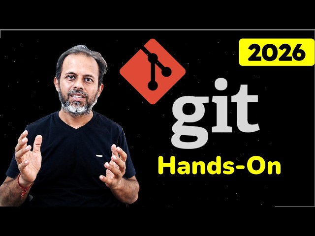 Git Tutorial for Beginners | Complete Hands-on Git Course (Step-by-Step)