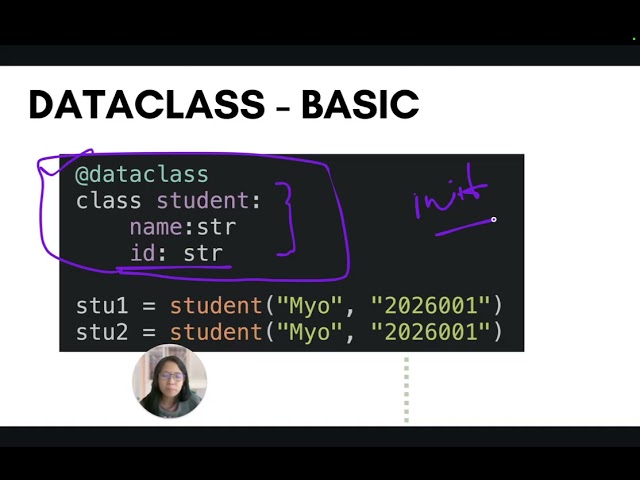 Python Programming : Python DataClass