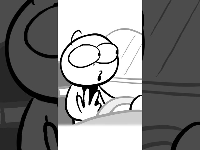 Traffic Gets Creative 😜 (Animation Meme) #shorts