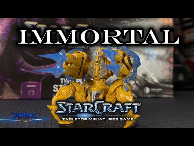 Immortal!  StarCraft TMG's Protoss Immortal In-Hand!  Let's Build it!