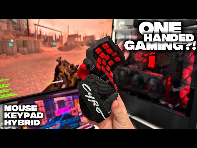 ONE HANDED GAMING? The Azeron Cyro