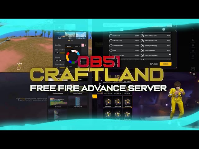 FREE FIRE CRAFTLAND OB51 UPDATE | OB51 UPCOMING FREE FIRE CRAFTLAND FEATURES | #zomjogaming #ffmc