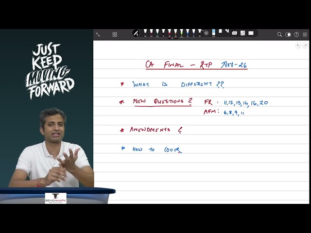 CA Final RTP Nov 26 | FR & AFM | What is Different??