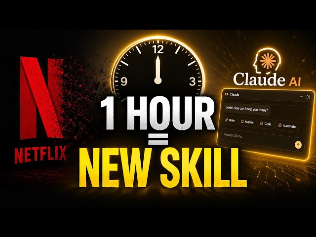Stop Watching Netflix And Learn Claude AI Instead | Automate with Claude AI in 2026