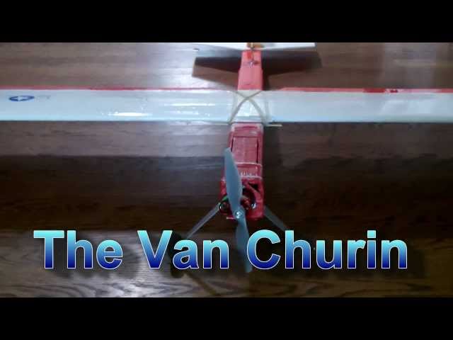 Van Churin - Latest scratchbuild RC plane