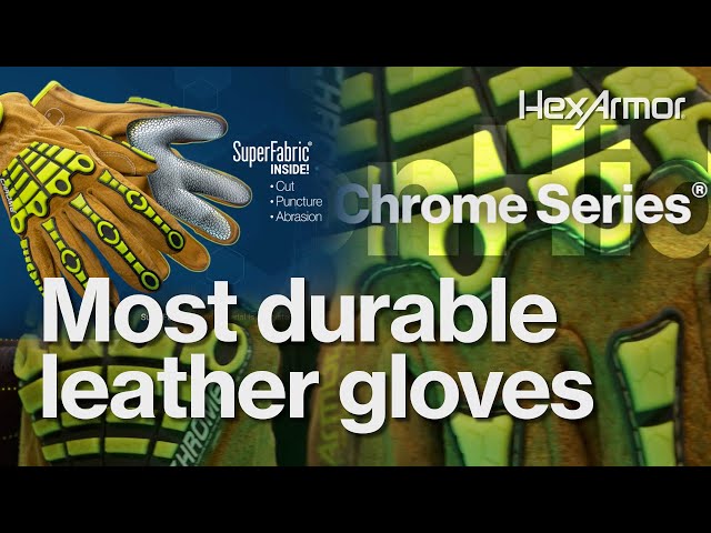 All new maximum durability leather gloves - Big safety protection and comfort in every way
