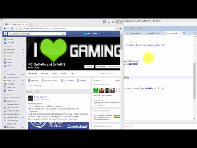 Step by Step Selenium Tutorial with JAVA - Alert handling - Example with Facebook popup alert  - P12