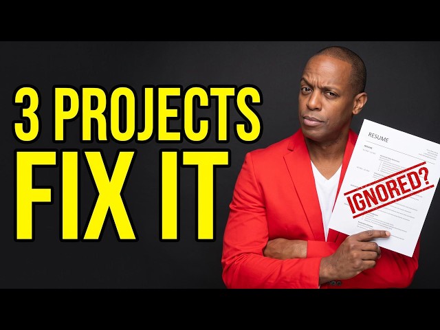 Why Your Data Analyst Resume Is Being Ignored (3 Projects That Fix It)!
