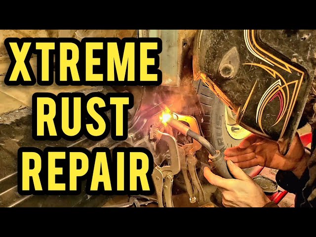 Extreme Rust Repair Part 1- How to Fix Rust on a Classic Vehicle. 1966 Chevy C10 Restoration