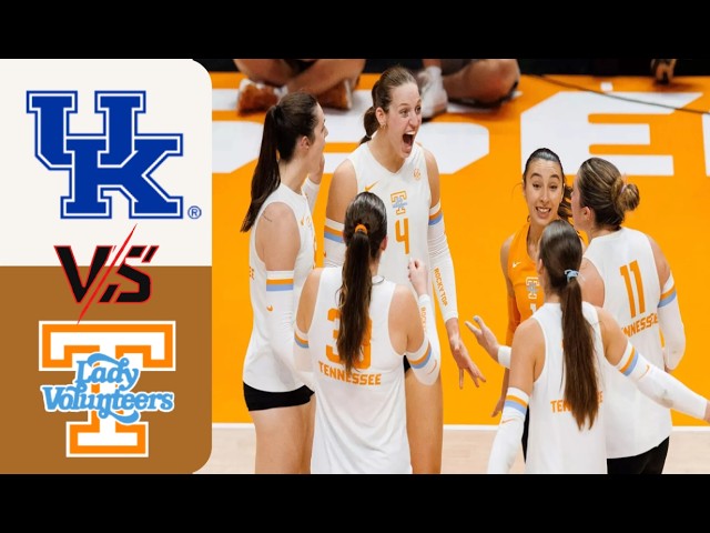 Kentucky vs. Tennessee | Full Match | October 21,2026 | Women's NCAA Volleyball 2026