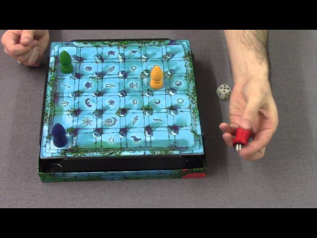 The Magic Labyrinth - A Dice Cup 'how to play' video by Steve Raine