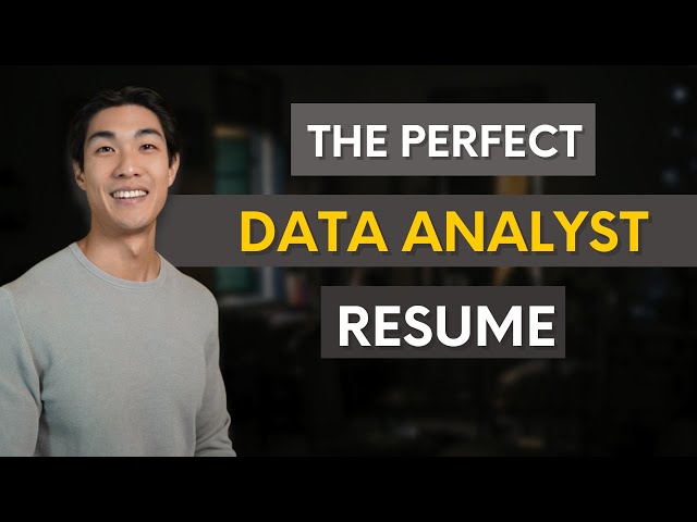 The DATA ANALYST RESUME that got me the INTERVIEWS / JOBS