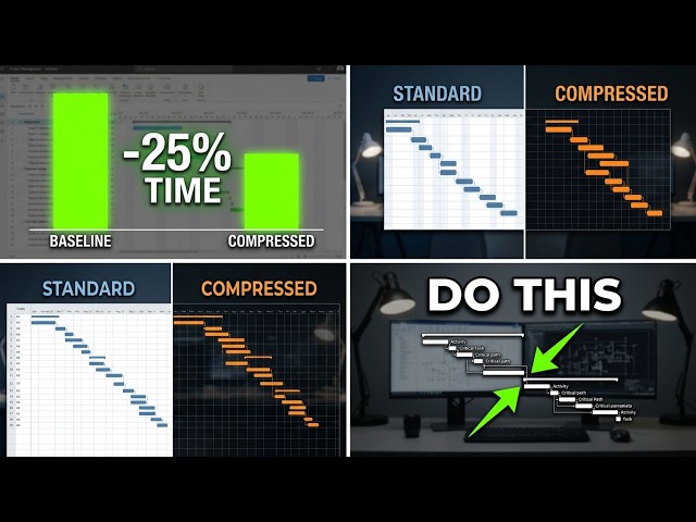Compressing Project Schedules with Crashing and Fast-Tracking