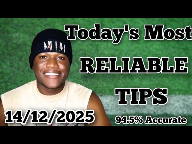 FOOTBALL PREDICTIONS TODAY 14/12/2025 SOCCER PREDICTIONS TODAY | BETTING TIPS, #footballpredictions