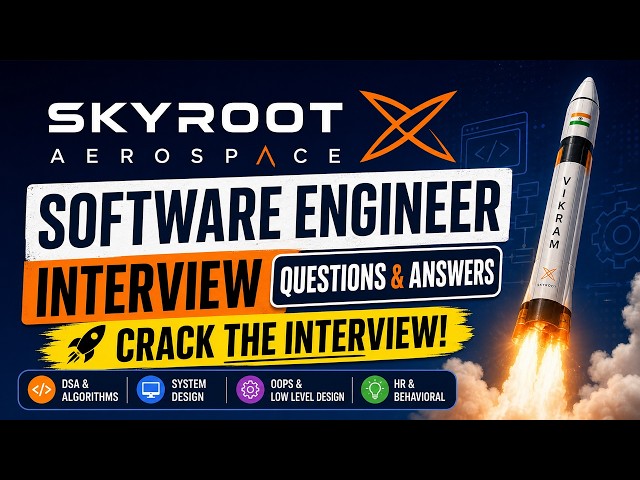 Skyroot Aerospace Software Engineer Interview Questions & Answers | Crack the Interview