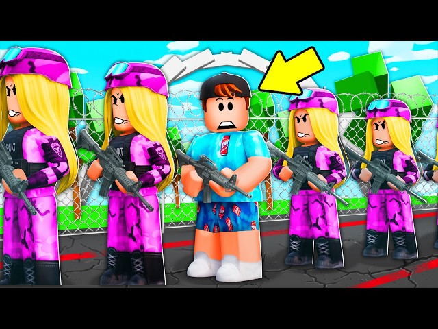 I Was FORCED to Join GIRLS ONLY ARMY!! (Brookhaven RP)
