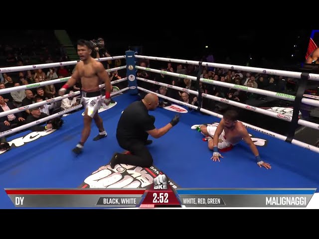 Rolando Dy vs Paulie Malignaggi Full Fight | Malignaggi 2nd Round Knock out 2x Bagsak!