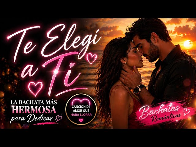 Te Elegí a Ti 🌹 | La Bachata Más Hermosa para Dedicar (Canción de Amor que Hará Llorar)