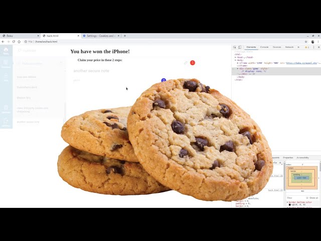 Why block 3rd party cookies & clickjacking problem