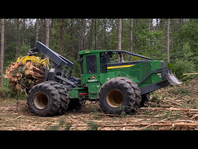 Skidder Tire Chains & Why We Do Not Use Them