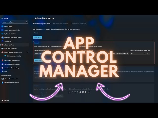 Introducing AppControl Manager - New Modern Solution for App Control in Windows