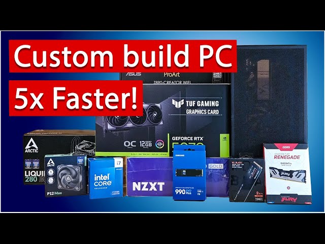 I Built My Own Editing PC — Was it worth it - Real World Performance Test