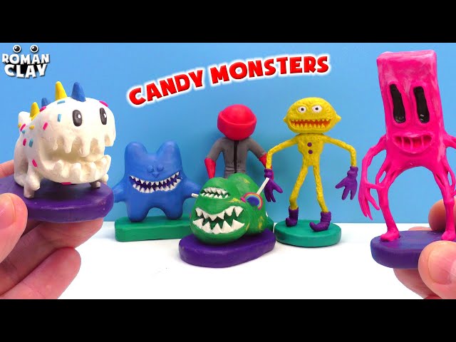Taffy Tails - ALL Candy Monsters Roblox with Clay