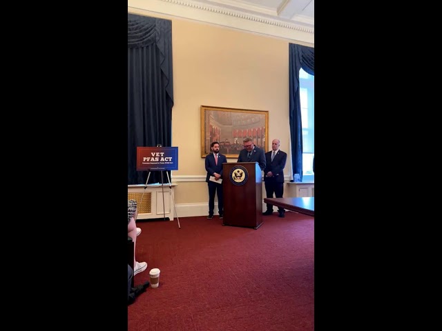 Rep. Lawler and Kildee Announce VET PFAS Act