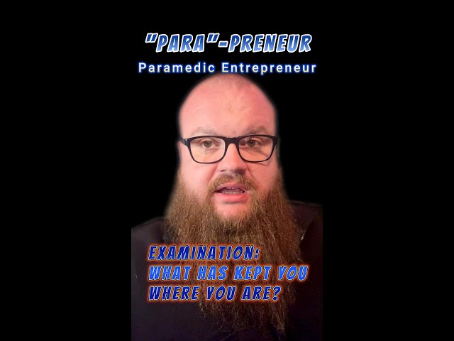 "Para"-preneur: What Has Kept You Where You Are?
