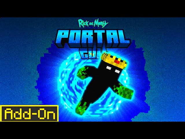 🔥 MCPE NEW PORTAL GUN ADDON| MINECRAFT BEDROCK PORTAL GUN MOD | MINECAFT PORTAL GUN MOD 