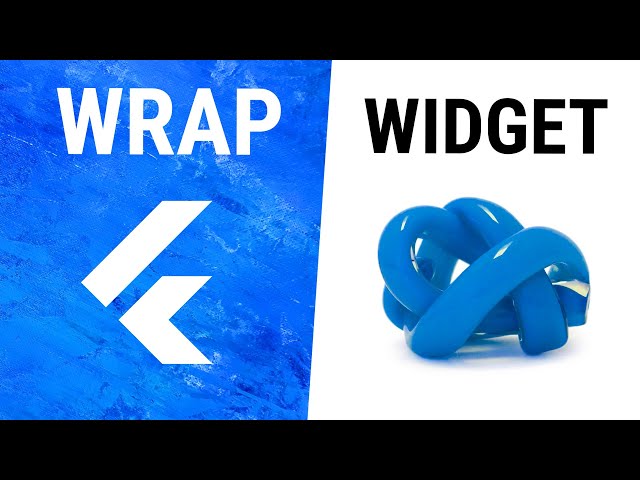 Flutter Wrap Widget