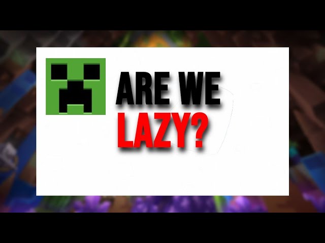 How The Minecraft Community Harms The Game