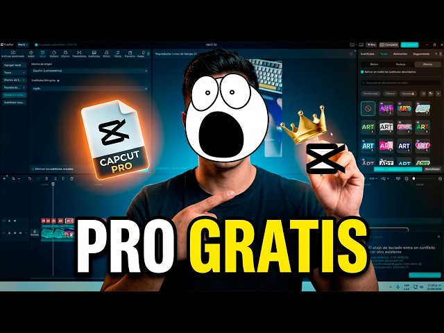 🔥Utiliza CapCut Pro GRATIS en PC (nueva actualización)
