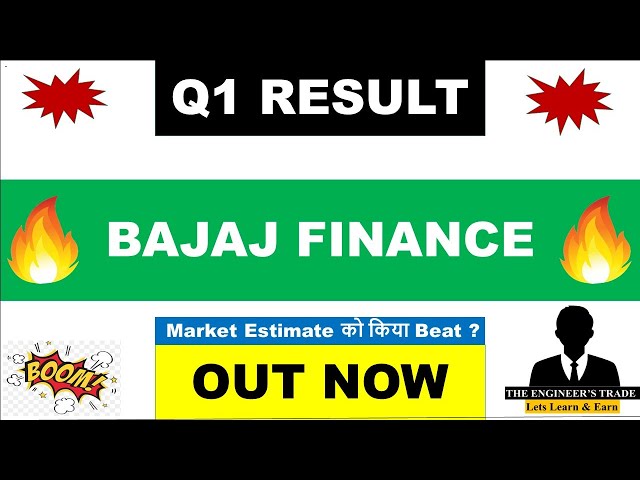Bajaj Finance Q1 Results 2027 | Bajaj Finance Results Today | Bajaj Finance Share News Today