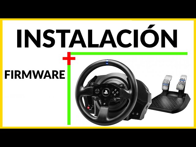 👩‍💻 Como INSTALAR el volante T300 y actualizar Firmware