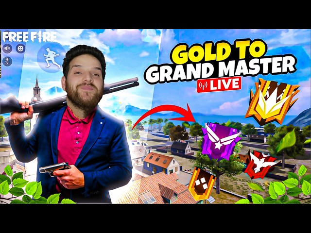 SERIOUS RANK PUSH ON LIVE || BIN ZAID GAMING 👽#binzaid #freefirelive